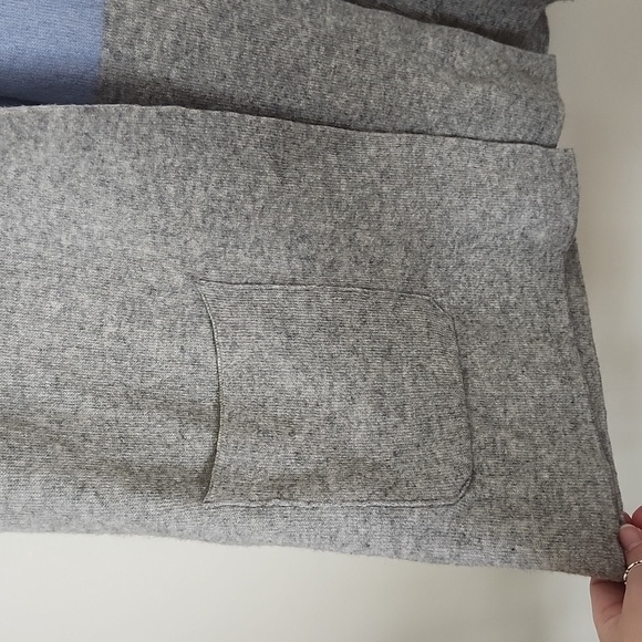 Benedetta B made in Italy merino wool cashmere sweater cardigan vest women's M - Picture 5 of 8